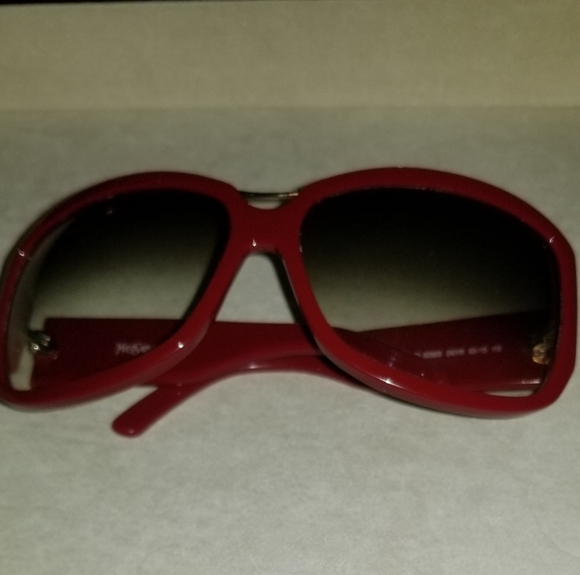 Red Designer Sunglasses - Picture 7 of 11